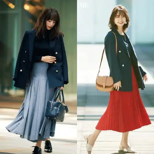 开春职场穿搭别总一身黑,跟着她们这么穿,优雅大方又气质