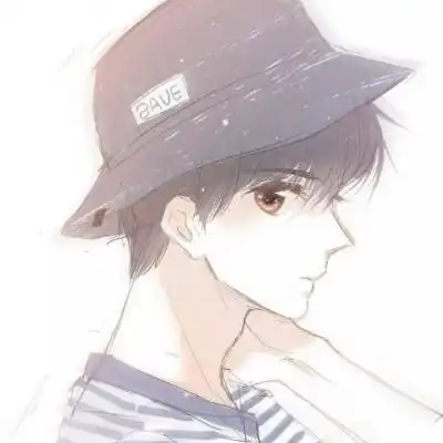 卡通情侣头像余生有你,我好欢喜