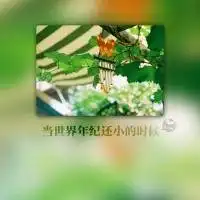小清新高清晰画中画女生文字头像