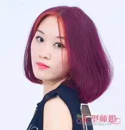 女生头像组图挑染