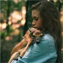 美美的如仙子一般唯美意境森系女生头像