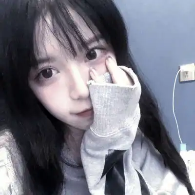 女生头像带花真人美女