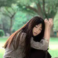 分手文字头像女生野人