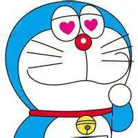 适合微信用的可爱卡通叮当猫头像图片