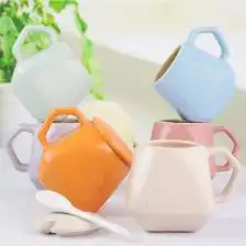 姆明一族趣味陶瓷杯moomin马克杯学生水杯子女生创意牛奶杯