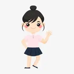 q版可爱小女孩免扣素材图片素材其他格式下载动漫人物大全