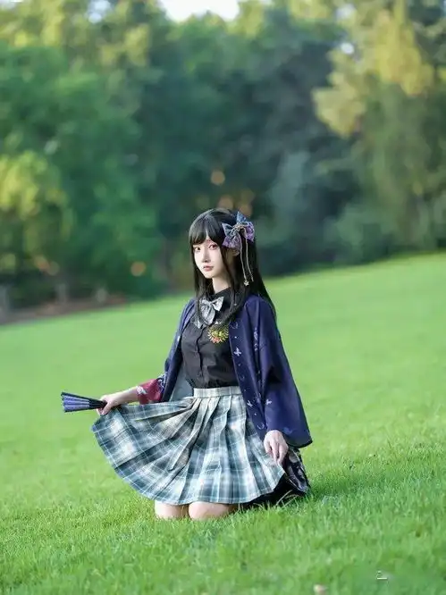 有诗意的头像女生羽织