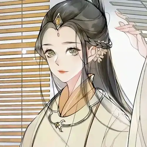 古风女生头像丨我贪恋的人捡烟花不偏不倚都是你