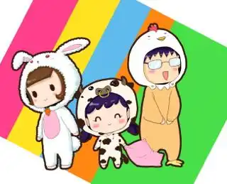 卡通红色头像女妈妈