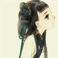 唯美古风头像女手绘美女