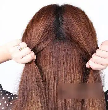 2款精美典雅别致的长发变短发图解