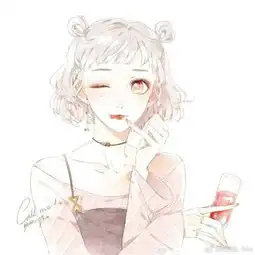 二次元头像女高冷霸气黑