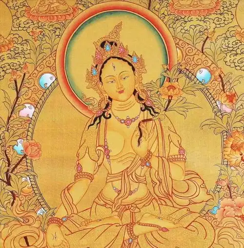 女佛头像紧那罗菩萨