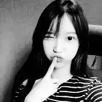 女唯美头像黑白人体美