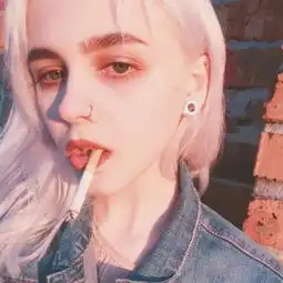 黑暗头像女生真人霸气欧