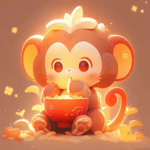 自带好运猴头像
