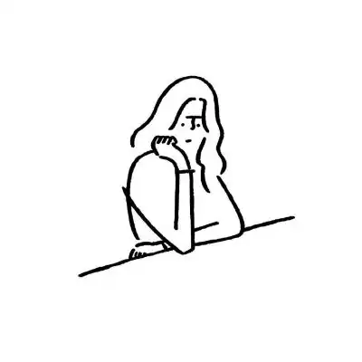 帝江简约线条简笔画头像简简单卡通动漫头像我要个性网