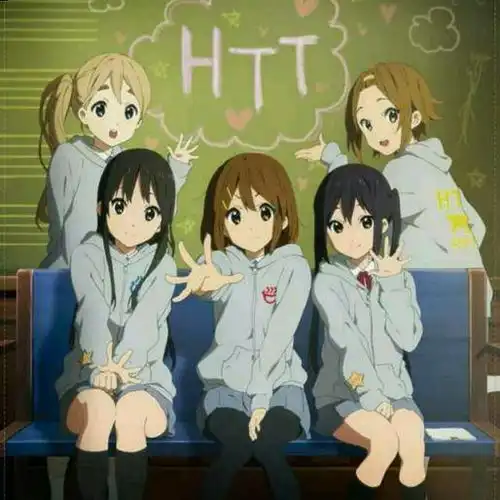 求这张图轻音少女kon的高清图我想用做电脑壁纸