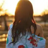 唯美微信头像风景紫色花海微信头像图片大全