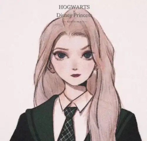 迪士尼13位公主的头像暗黑版艾莎太霸气