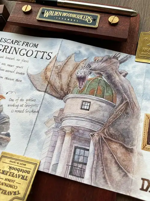 哈利波特主题手绘手帐