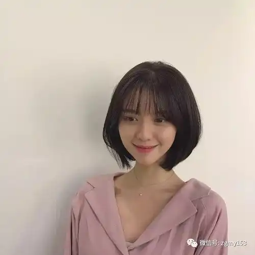 清新俏丽女神款短发让你立刻有剪短发的冲动