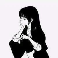 黑白女生头像q友乐园微信头像图片大全