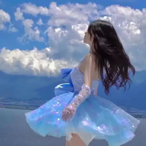 无水印,夏日女生头像,闺蜜头像