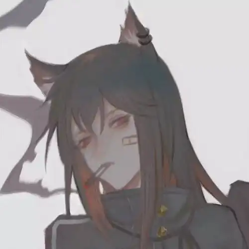 暗黑风的女生头像图片情