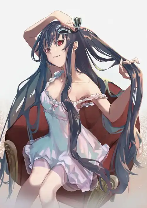 这一面只给你看散发特辑二次元女生头像