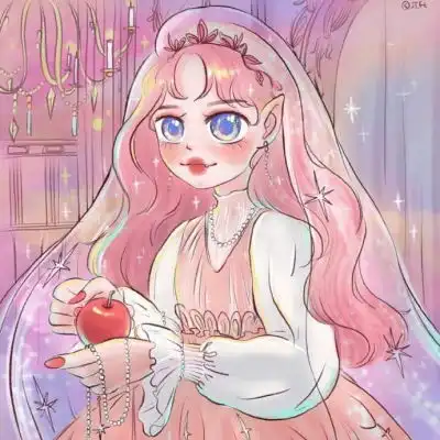 女生动漫头像甜酷手绘