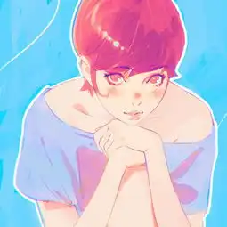 肖像插画作品老夫的少女心受不了了丨博思游戏动漫教育