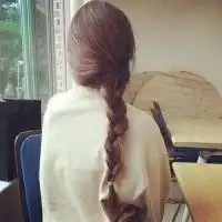 女生学生头像背影微信头像图片大全