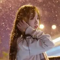 唯美少女qq头像