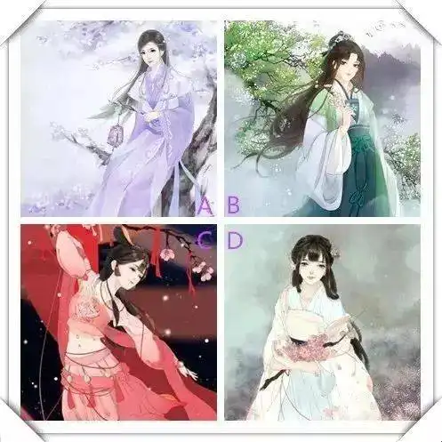 你会选哪一位古风女子,测出你在异性眼中的真实形象