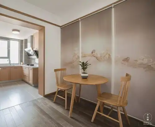 133㎡素雅新中式丨有个茶室,生活才够味