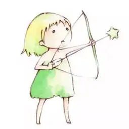 十二星座女手绘头像