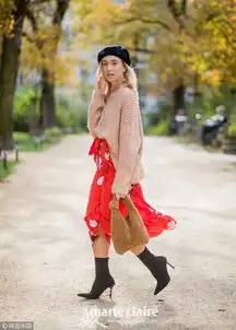 冬日百搭不仅是黑白配还有高冷卡其mix热辣红