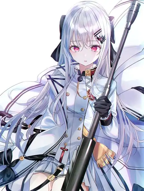 二次元少女头像真人唯美