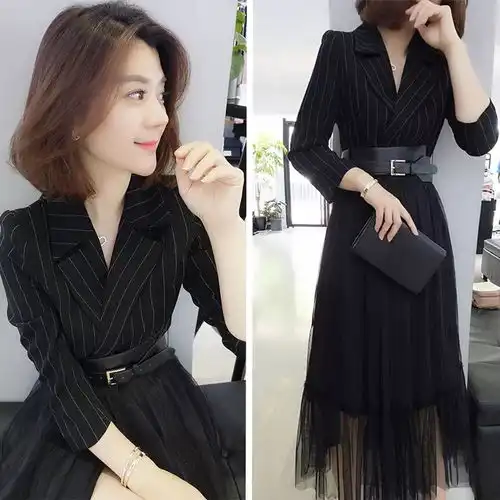百来元的西装风衣,时髦同事穿出了大牌的高级感,开春穿刚好