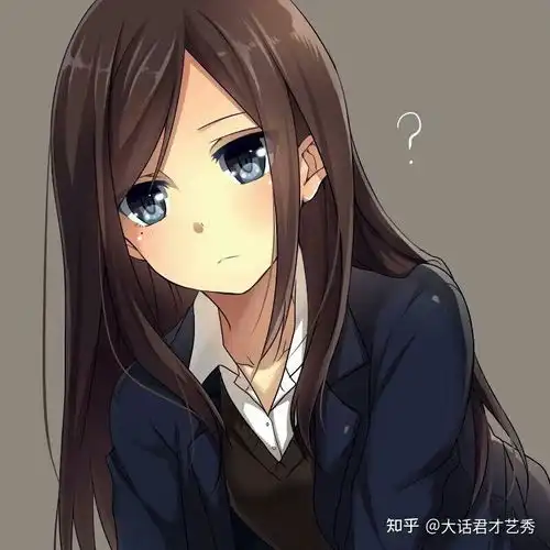 二次元少女头像真人动漫