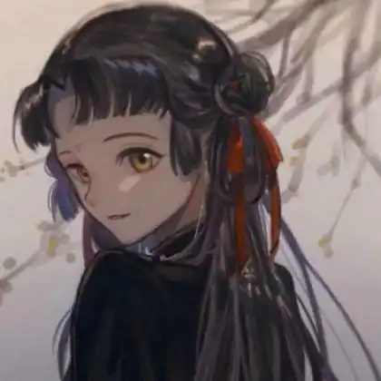 古风唯美伤感女生头像,笑而不语是最好的