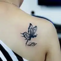 女生纹身伤感头像微信头像图片大全