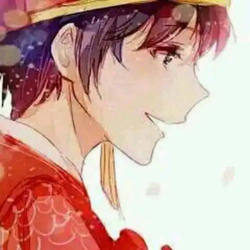 红色古风二次元情头