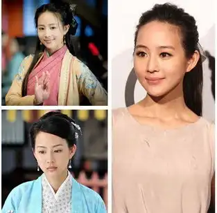 赵丽颖郑爽唐嫣刘诗诗杨幂林依晨古装专业户的古今对比