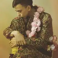 动漫男生雨中哭泣图片微信头像图片大全