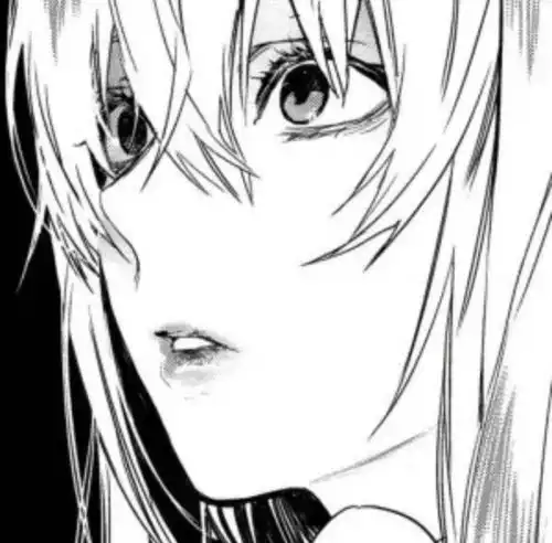 黑白漫画头像超好看的女