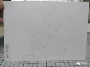 日系少女的水彩绘画步骤