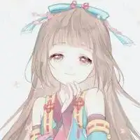 甜美女孩卡通头像卡通