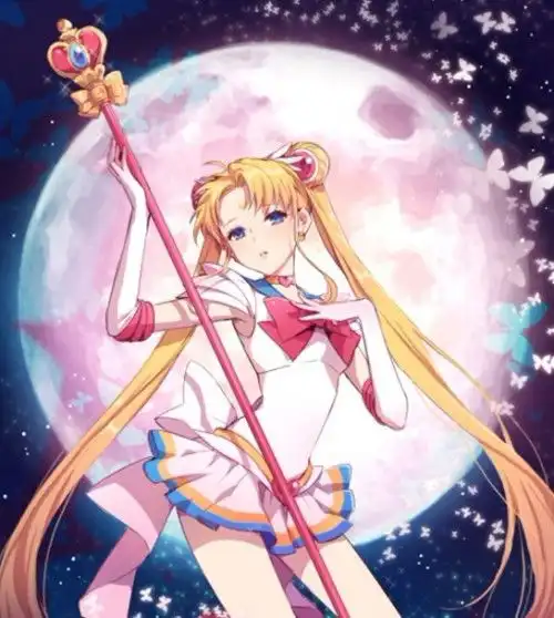 求动漫萌图,要两边都是丸子头的